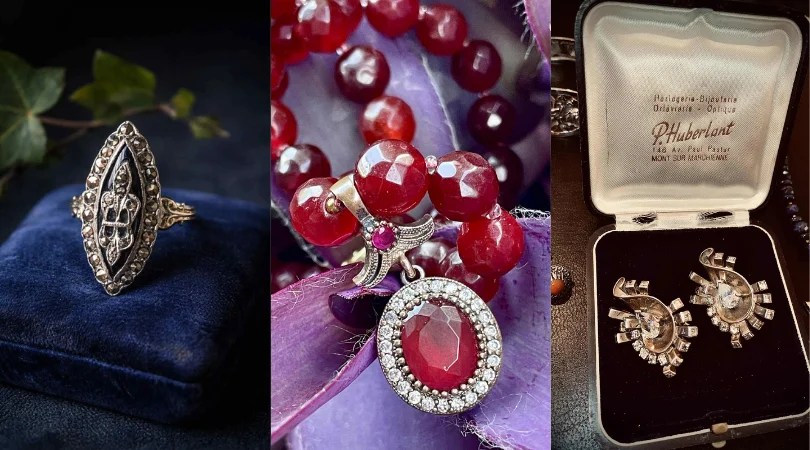 Sélection de bijoux anciens et perles naturelles d’exception